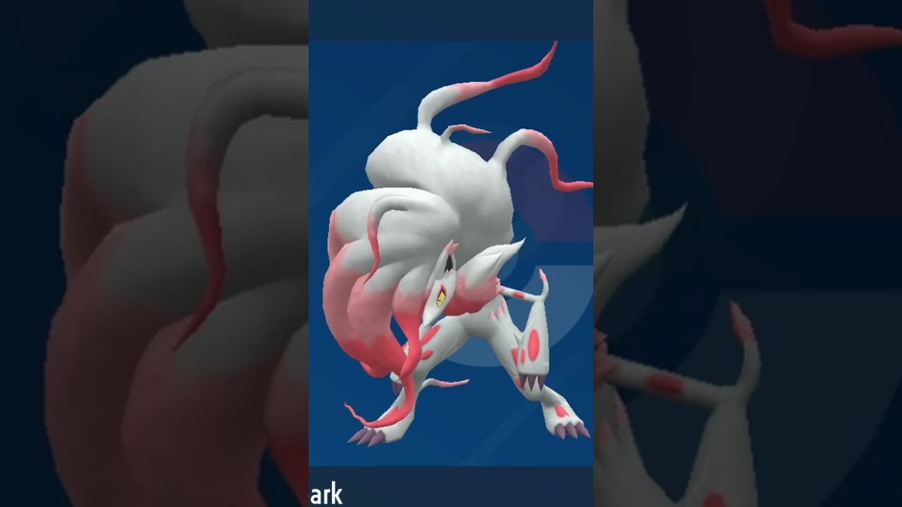 Pok&eacute;mon Violet Hisuian Zoroark Appearance and Stats