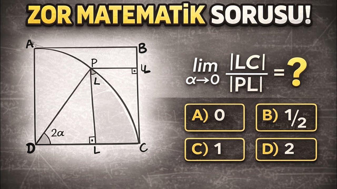 Ayt ilk limit sorusu 