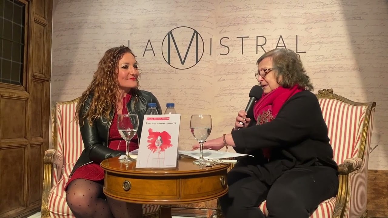Presentación del libro "Una vez estuve muerta" en librería La Mistral, Madrid
