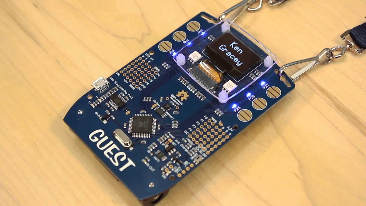 Getting Started with the Parallax Hackable Electronic Badge