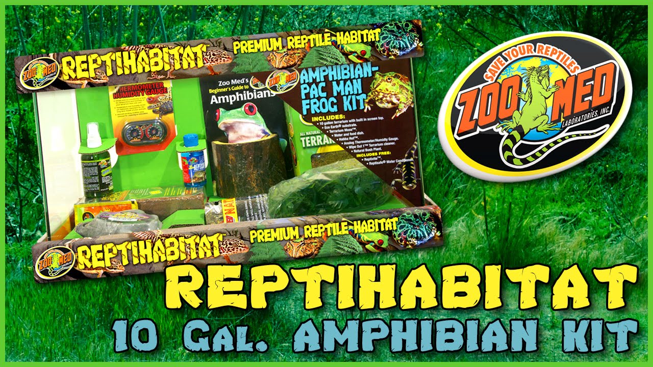 Zoo Med 10 Gallon ReptiHabitat™ Amphibian Kit