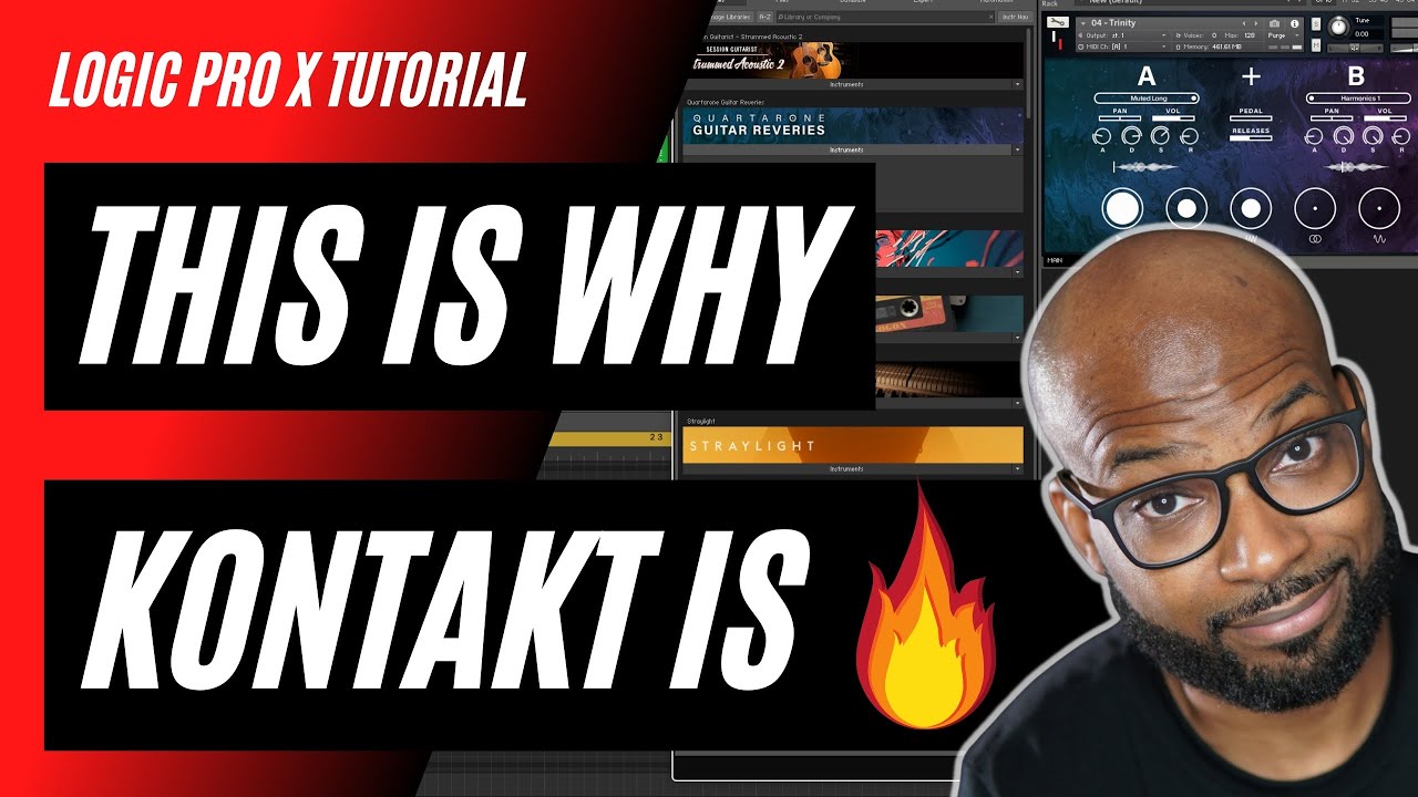 Как использовать Kontakt в Logic Pro X Tutorial 2021 | Обзор Quartarone Guitar Reveries