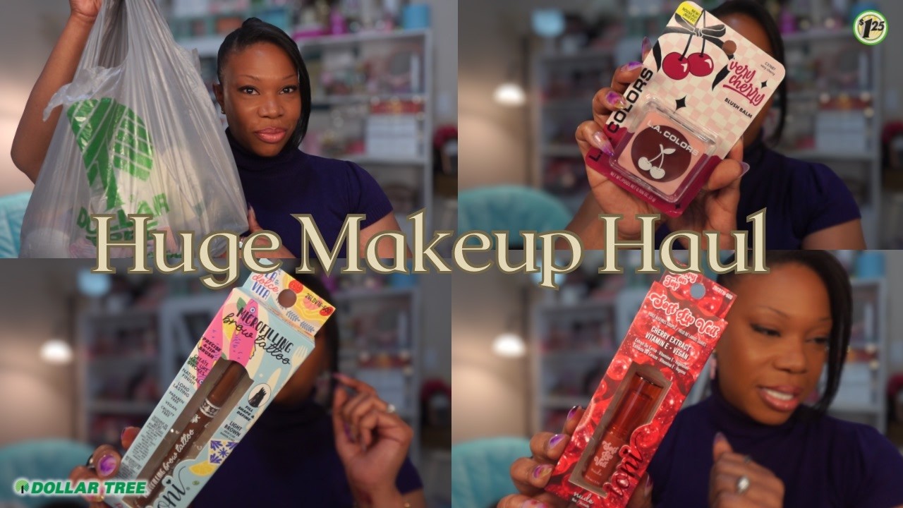 Dollar Tree Haul SO MUCH NEW MAKEUP Let me show u all the new things I found @dollartree this week