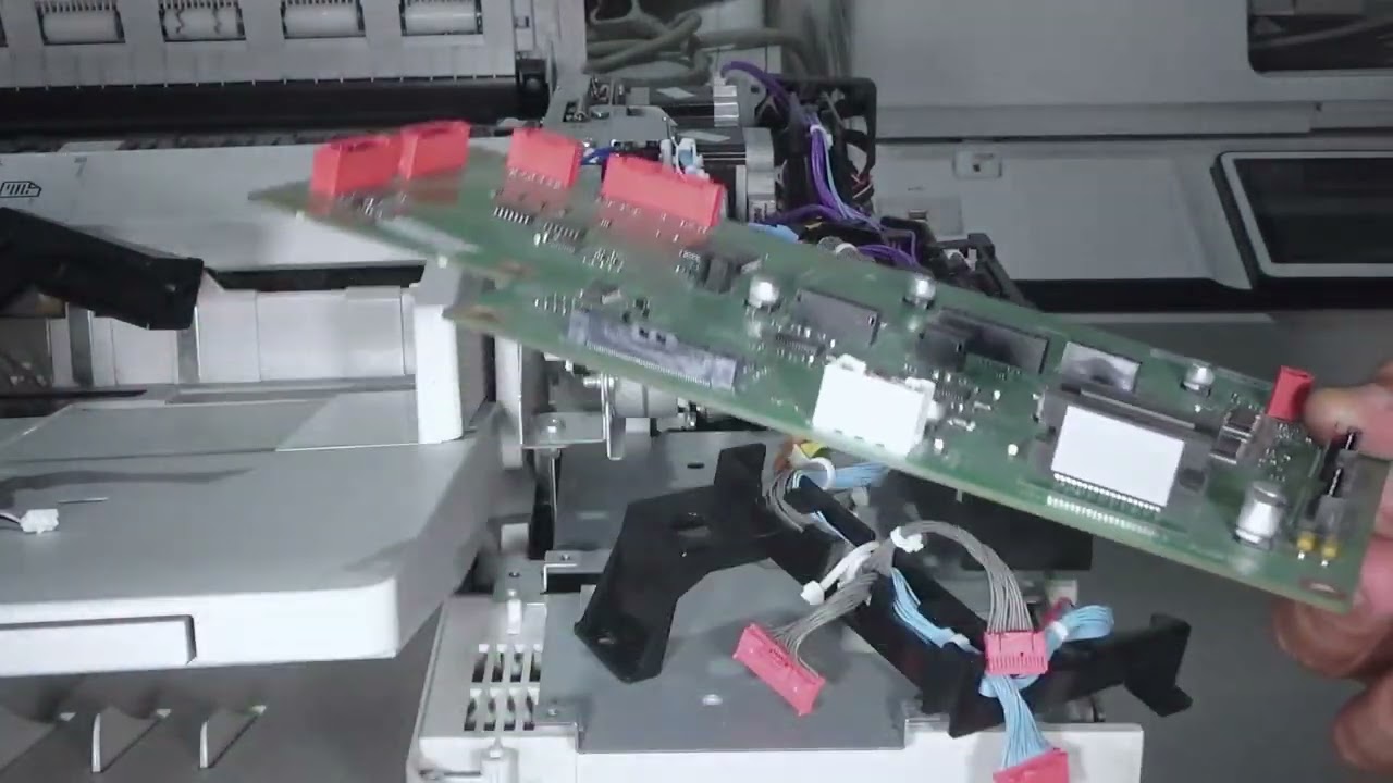 Cara Buka Board DC ADF di Mesin Fotocopy Canon IR Advance 6575 / IRA 6555 (SEWA COPIER JAKARTA)