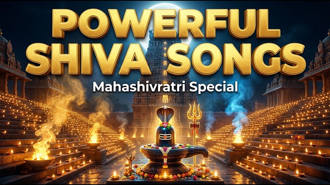 Maha Shivratri 2026 🔱 All Night Shiva Vibes | Most Powerful Shiva Songs + Mantras (Jukebox)