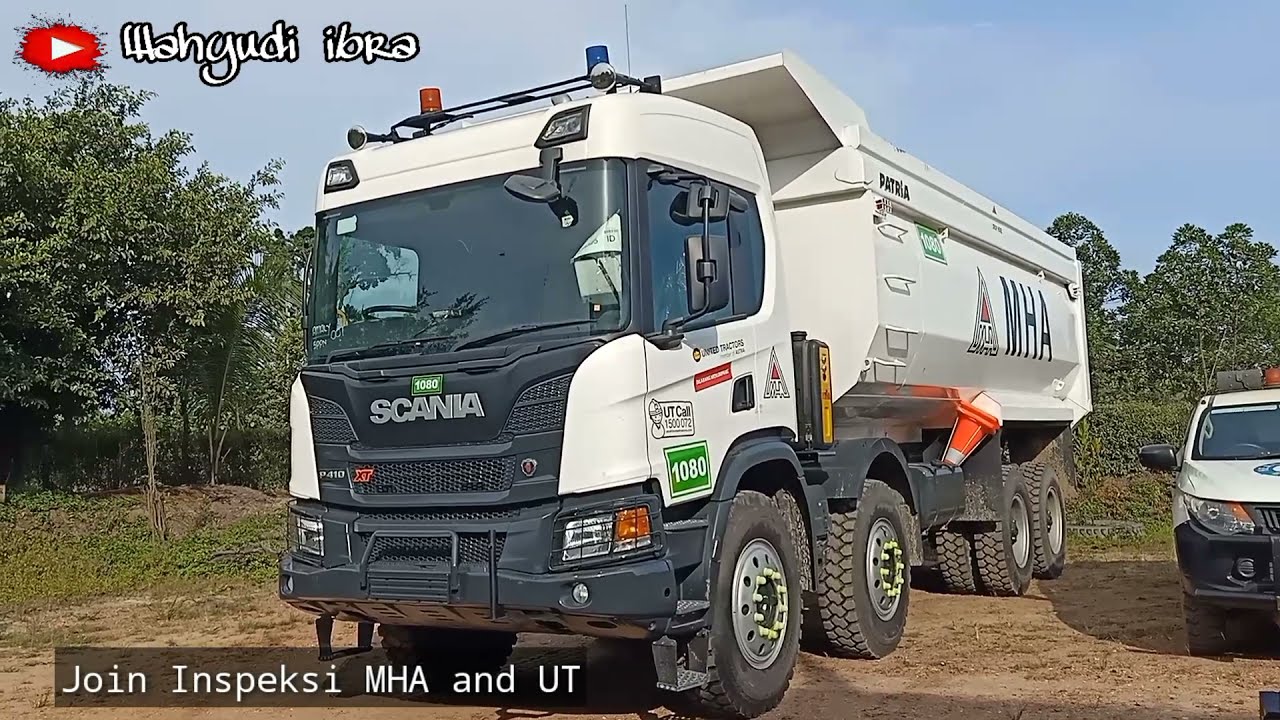 PEMERIKSAAN UNIT SCANIA P410 XT BERSAMA UNITED TRACTORS DAN MHA / PRACOMISIONING