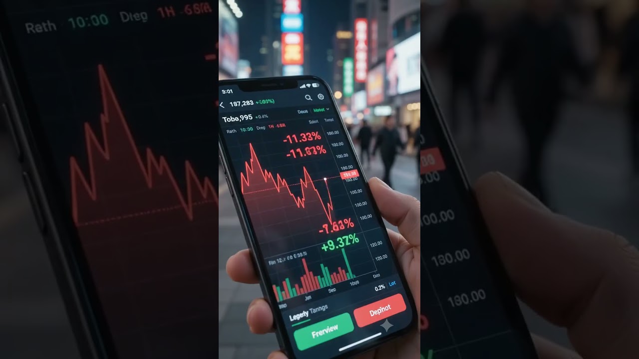 Why Is the Stock Market Falling Today? | Market Crash Explained 📉#StockMarket #WallStreet #Investing