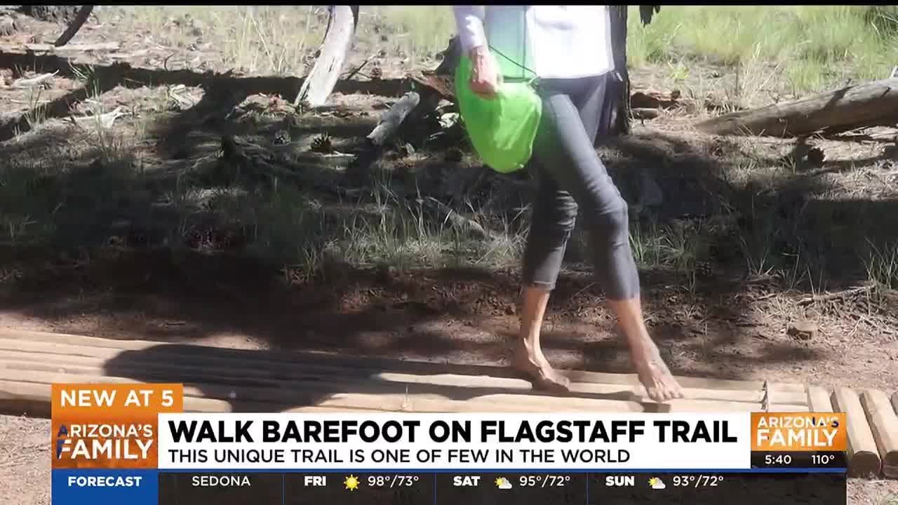 Flagstaff hiking trails were designed to walk barefoot