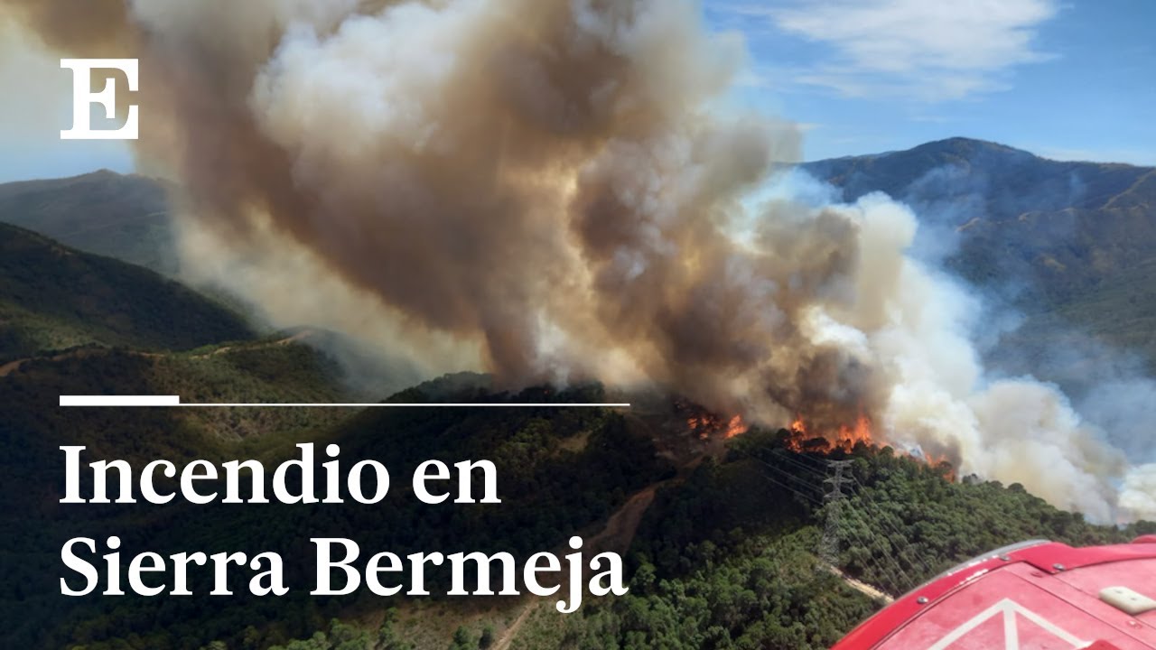 El Incendio en Sierra Bermeja obliga a desalojar a los vecinos | EL PAÍS