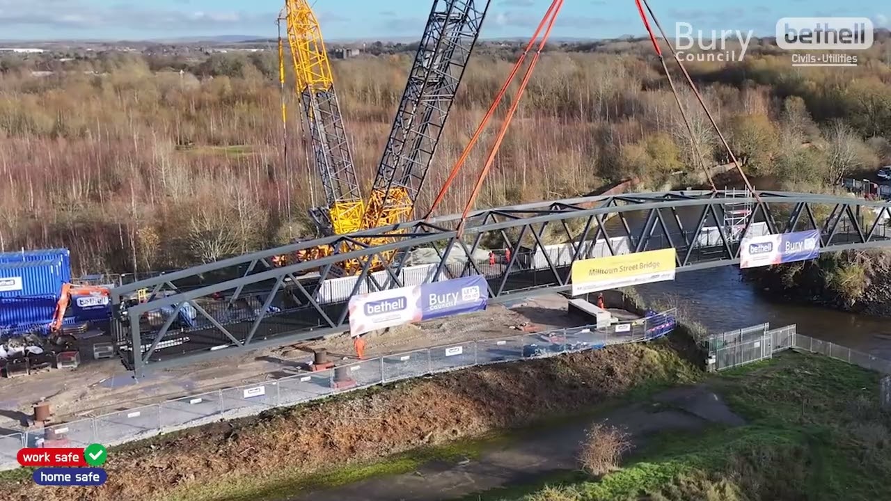 £3.2m Milltown St Bridge reinstatement scheme (Radcliffe)