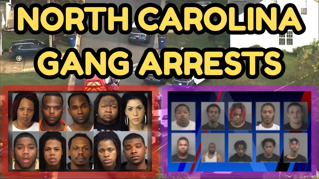 North Carolina Gang Arrests: The State's Most Dangerous Gangs Exposed