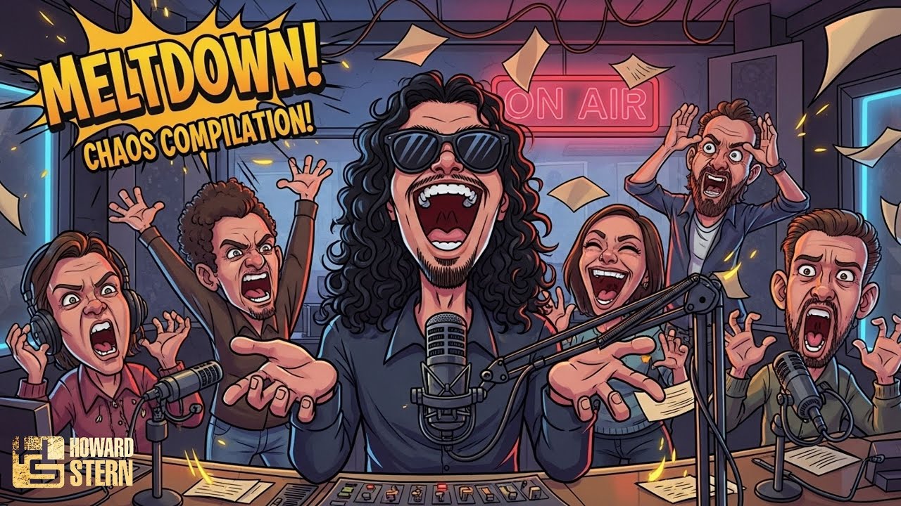 Wild Staff Meltdown, Bizarre Rants, Unbelievable Wack Pack Chaos Compilation | The Howard Stern Show