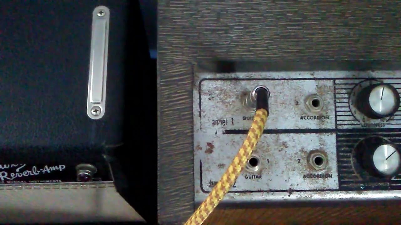 60's Gibson Hawk Amplifier