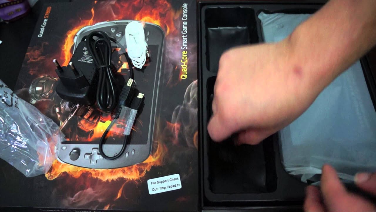 JXD S7800 Rk3188 GamePad 3 Quad Core Android Gaming Tablet Unboxing Review