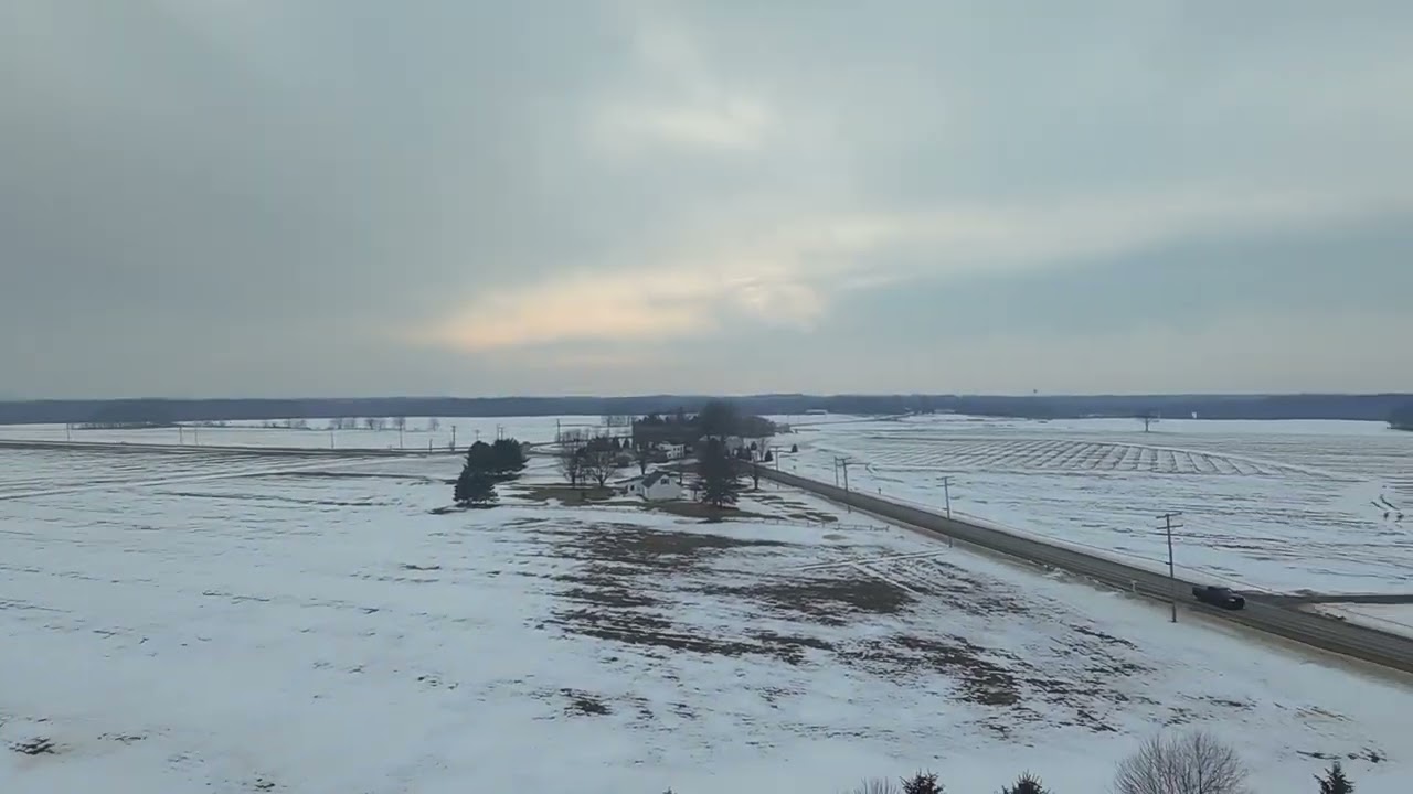 My DJI NEO Drone Flight at my grandmas house 