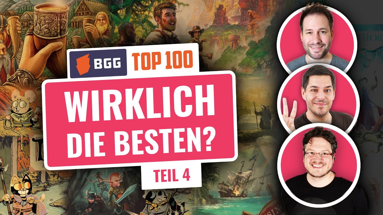 Ein kritischer Blick auf die BESTEN Brettspiele • Plätze 40-21