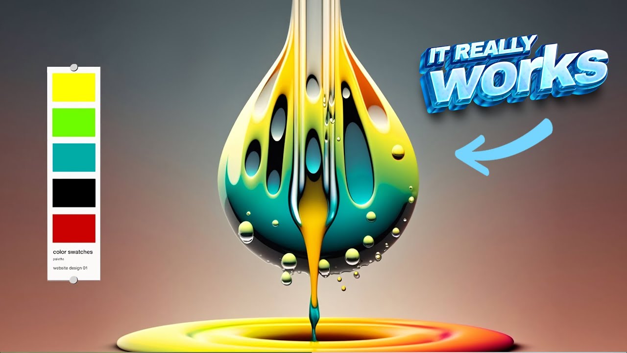 The MOST Efficient Way To Use Colour In Graphic Design ✅