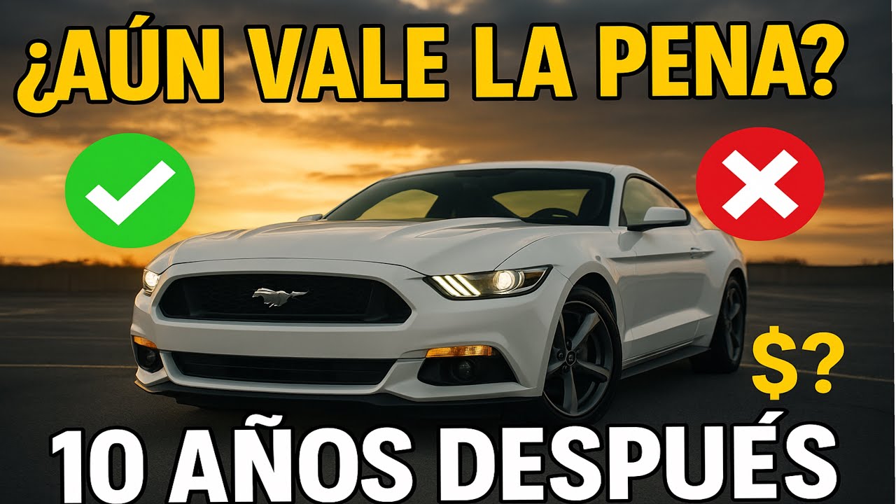 &iquest;Vale la pena comprar un Mustang GT 2015-2017 en 2026 o es un error caro?