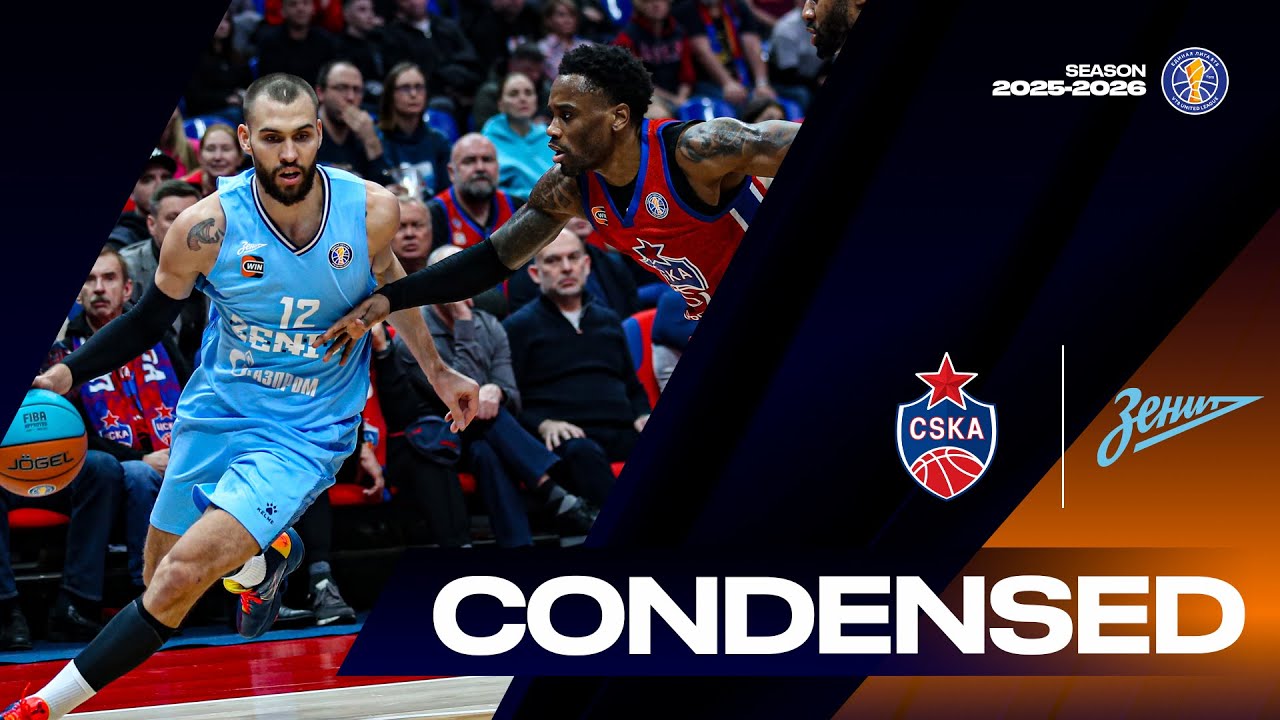 CSKA vs Zenit Condensed Game November, 23 | Season 2025-26
