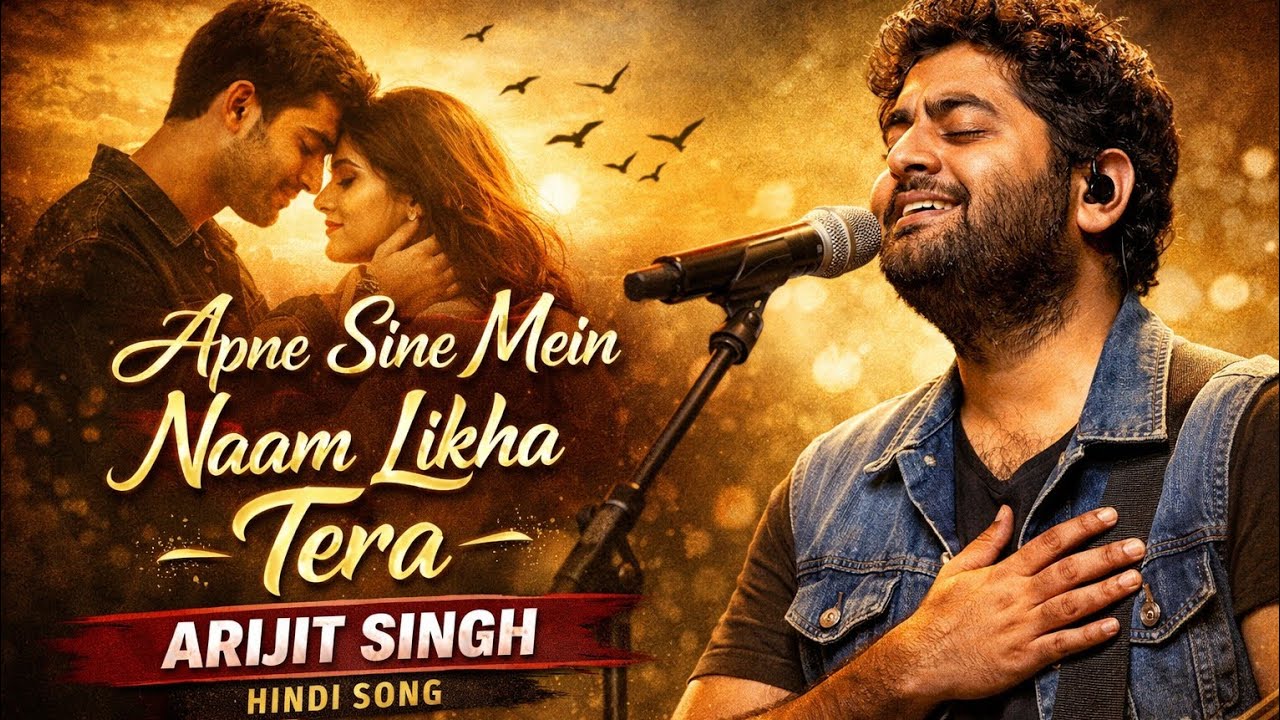 Apne Sine Mein Naam Likha Tera | 2026 arijit singh song | Audio Song | New Release hindi song 