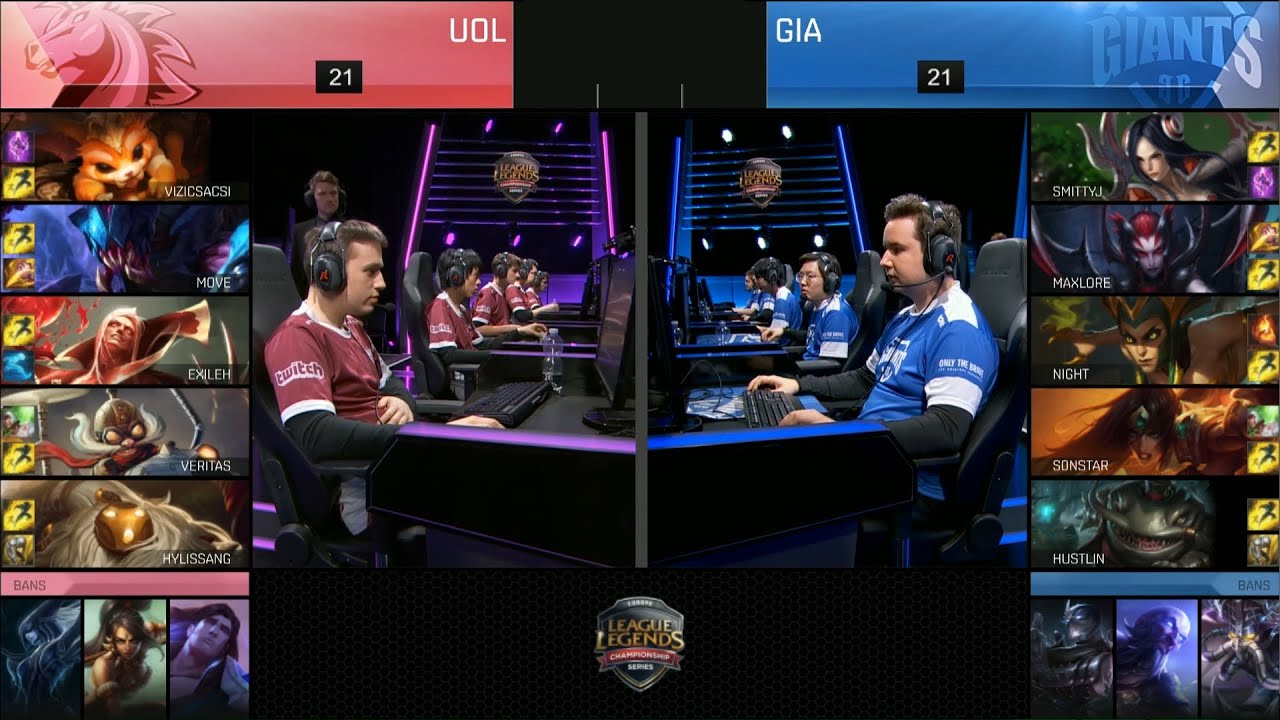 GIA vs UOL Game 3 Highlights - GIANTS vs UNICORNS OF LOVE EU LCS PLAYOFFS QUARTERFINAL #1 SUM 2016