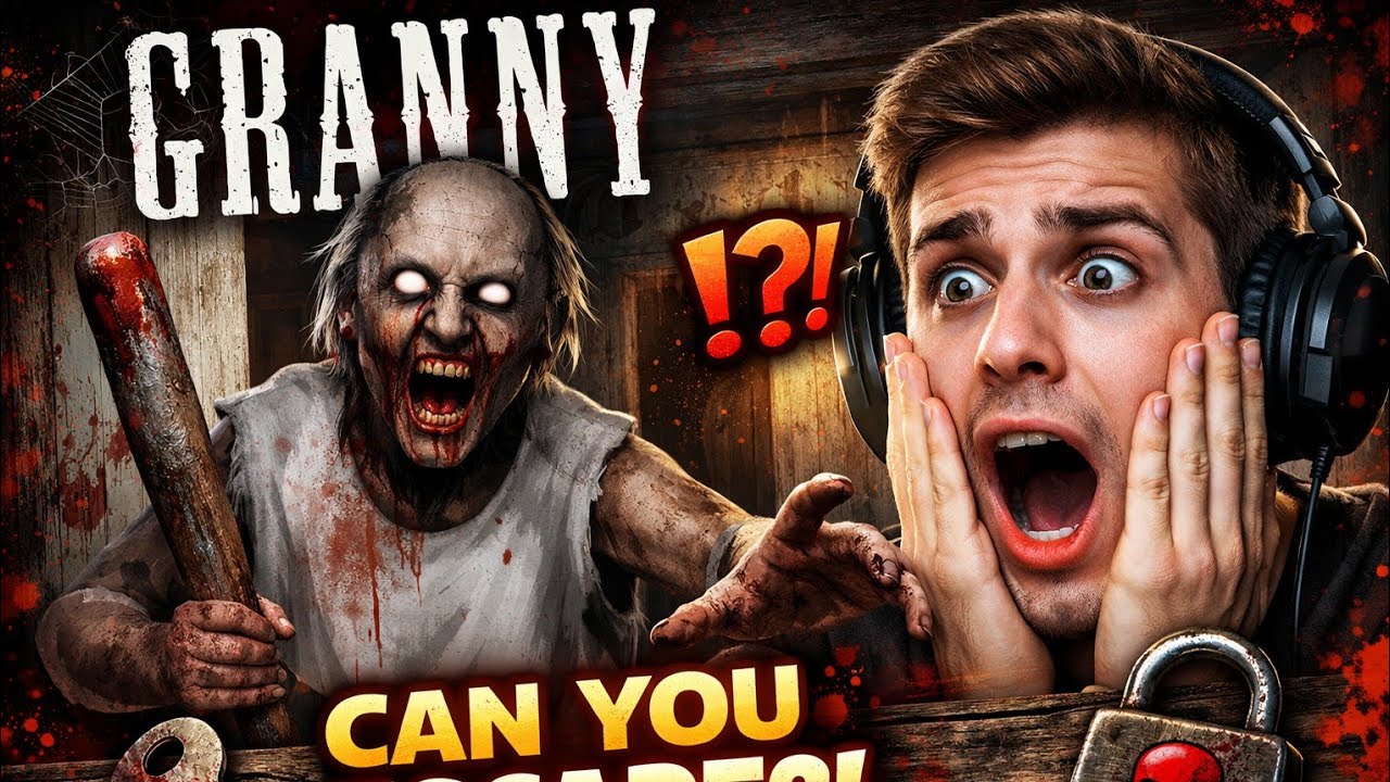 Granny Game 😱 | Horror Gameplay | Granny Se Bach Paya Kya? 🔥