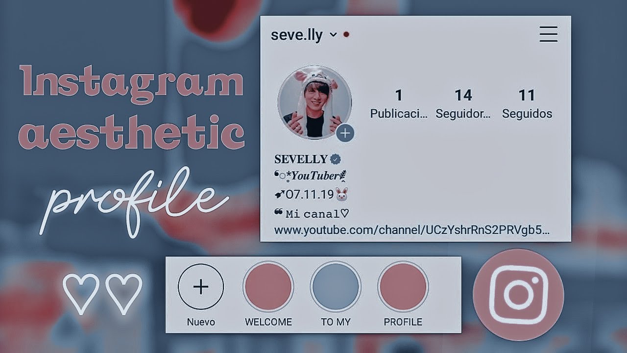⸙⃟⿻Como personalizar un perfil de instagram de forma aesthetic❜⃨⃨̮̮