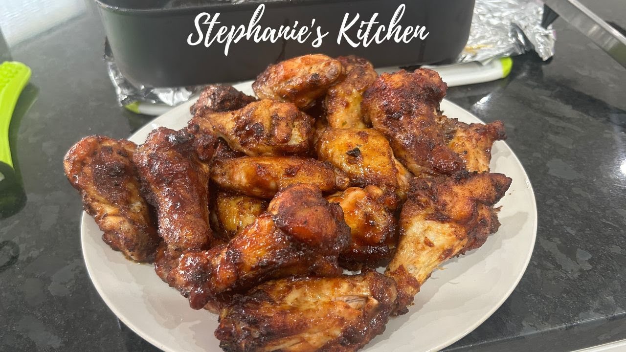 Smoked Air Fry Chicken Wings On The Ninja Outdoor Wood Fire Grill