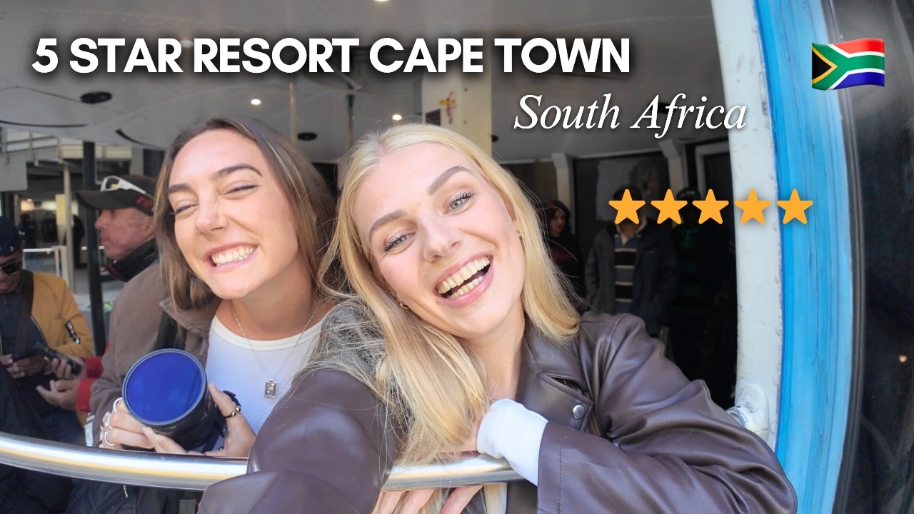 We ended up in a 5 star resort in Capetown 🇿🇦 ⭐ * Table mountain & Sea point