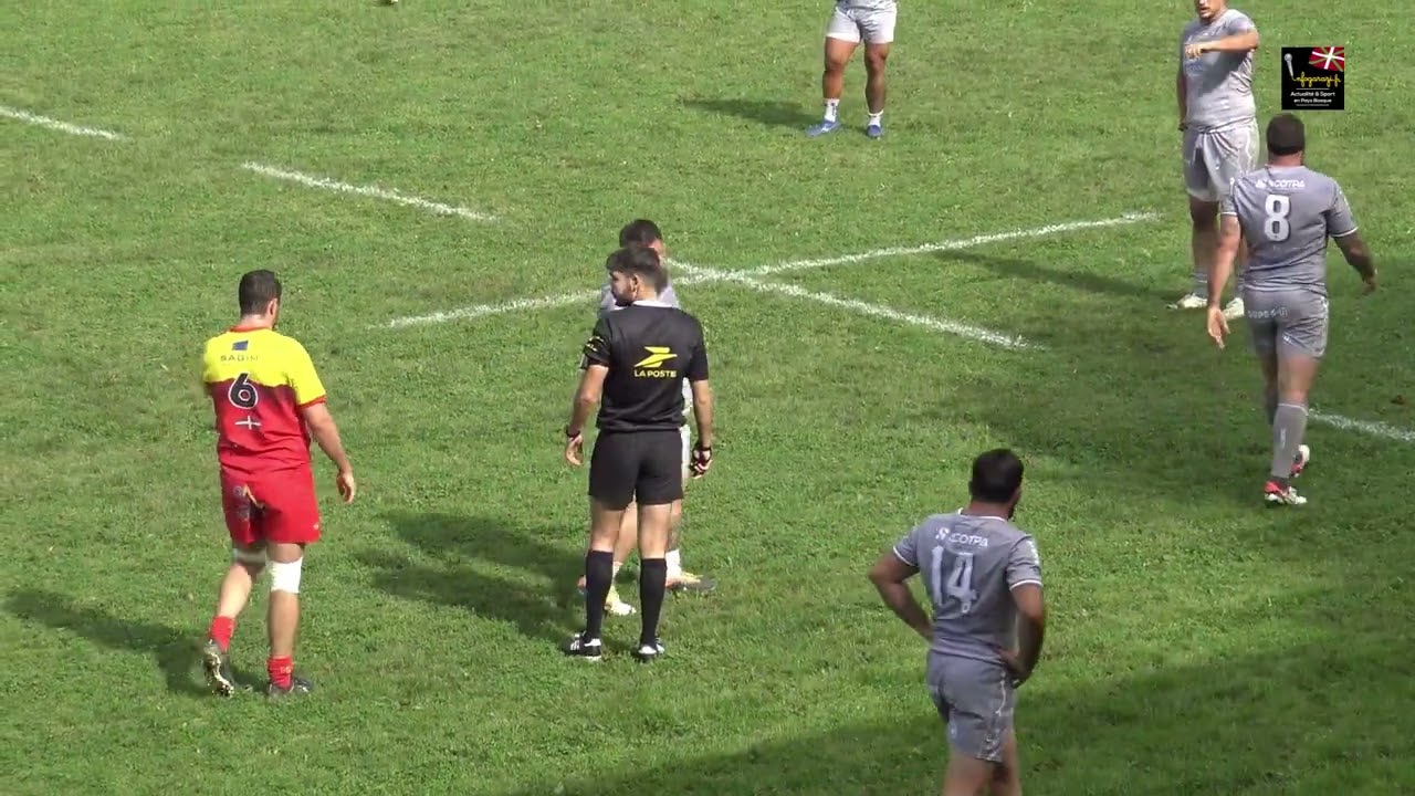 Rugby :Fédérale (1) poule 4 Nafarroa contre Barbezieux Jonzac