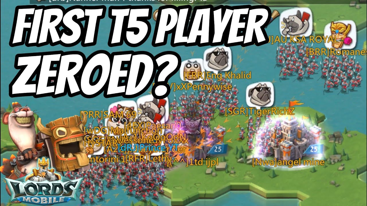 Criminal Alliance Vs 1.4B T5 Player! - Lords Mobile