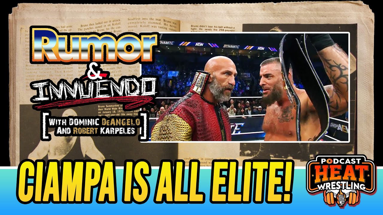 Rumor & Innuendo (1/29): Tommasso Ciampa Is AEW! 📱