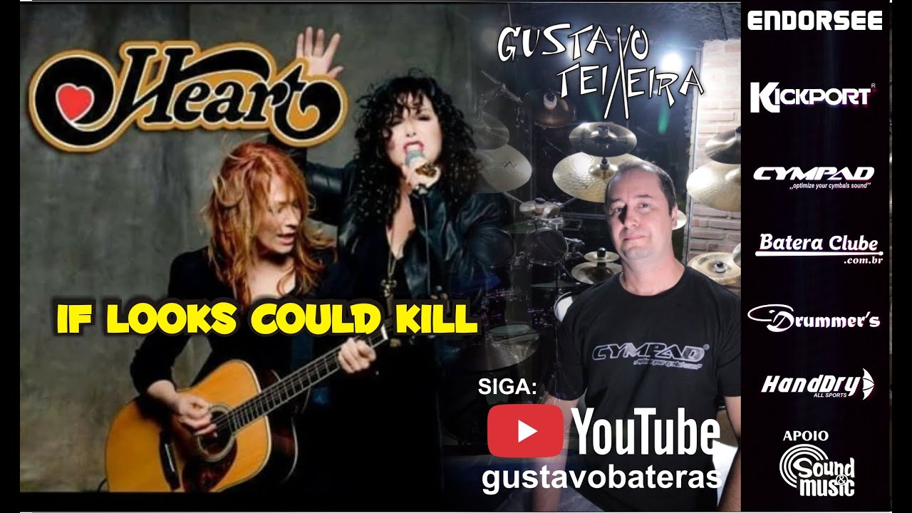 if looks could kill - Heart - Drum Cover