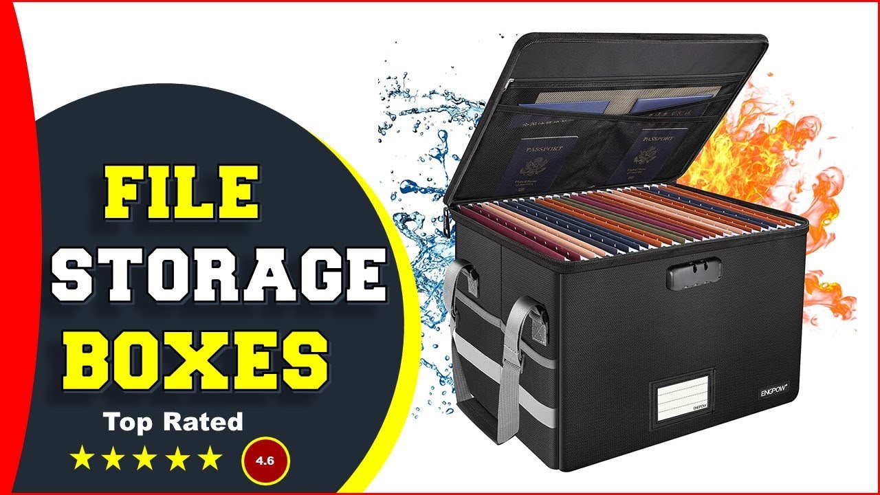 ✅ Best File Storage Boxes 2023