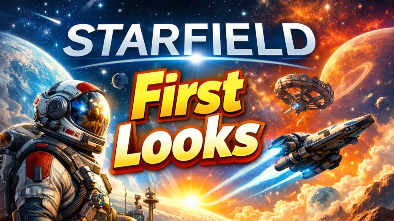 Starfield - My First Look at this AAA Title - Worth It?