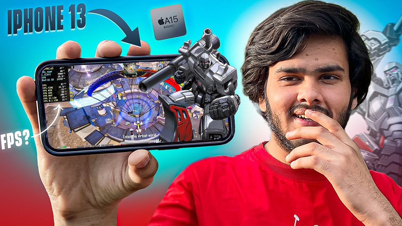 iPhone 13 BGMI Fps Test On iOS 18.6 Transformers Mode 3.9 | With Fps Meter 2025 Buying Advice