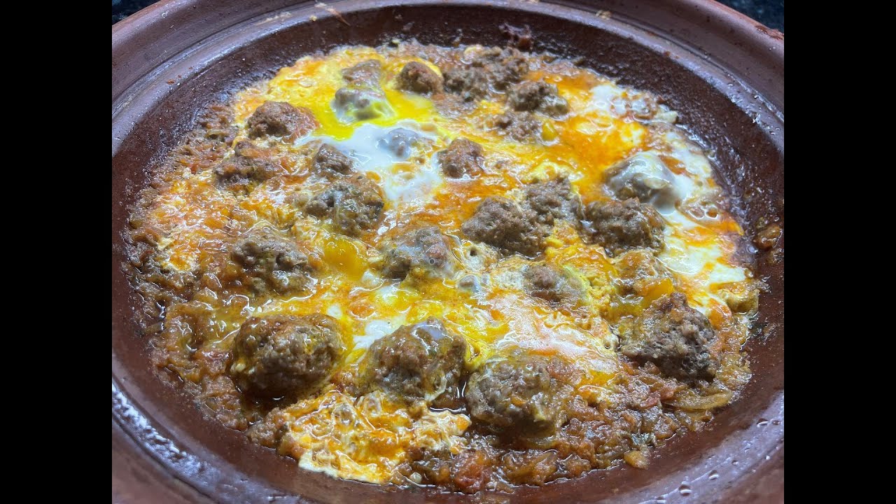 طاجين كفتة (لحمة مفرومة) ساهل للغذاء و العشاء سر المطاعم