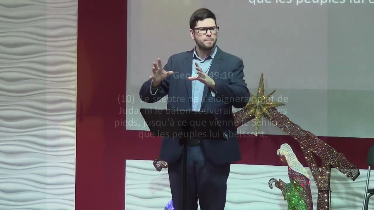 L'incarnation du Dieu transcendant - Predicateur Matthieu Gauthier