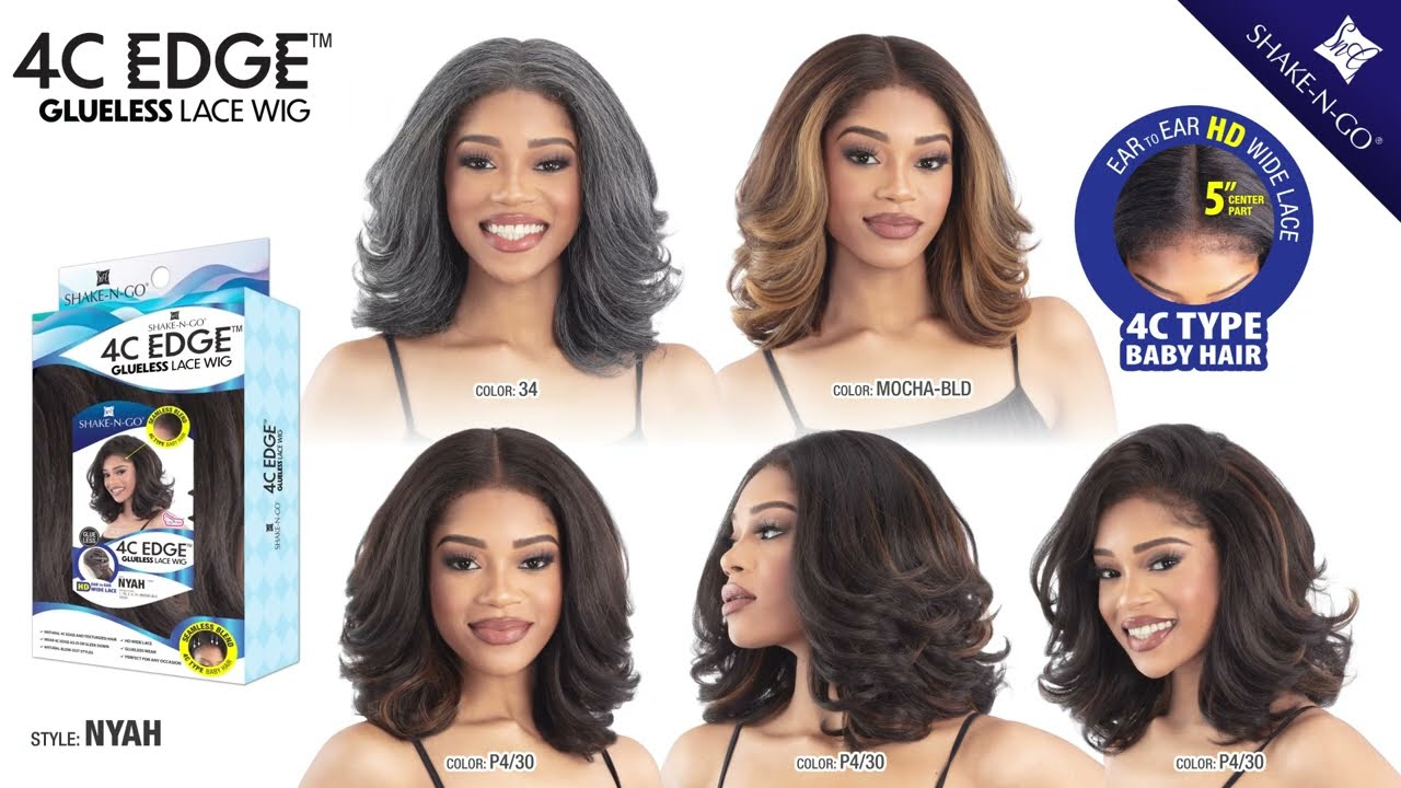 4C Edge Glueless Lace - Nyah