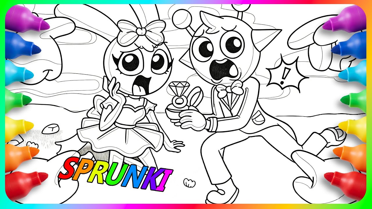Why Are They on the Ground with a Ring?! 💍🤔 | Sprunki Rhythm Box Art Story#sprunki #art #drawing