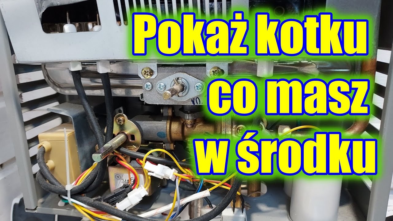 Przepływowy gazowy ogrzewacz wody - zaglądam co tam Chińczyk upchał  /385