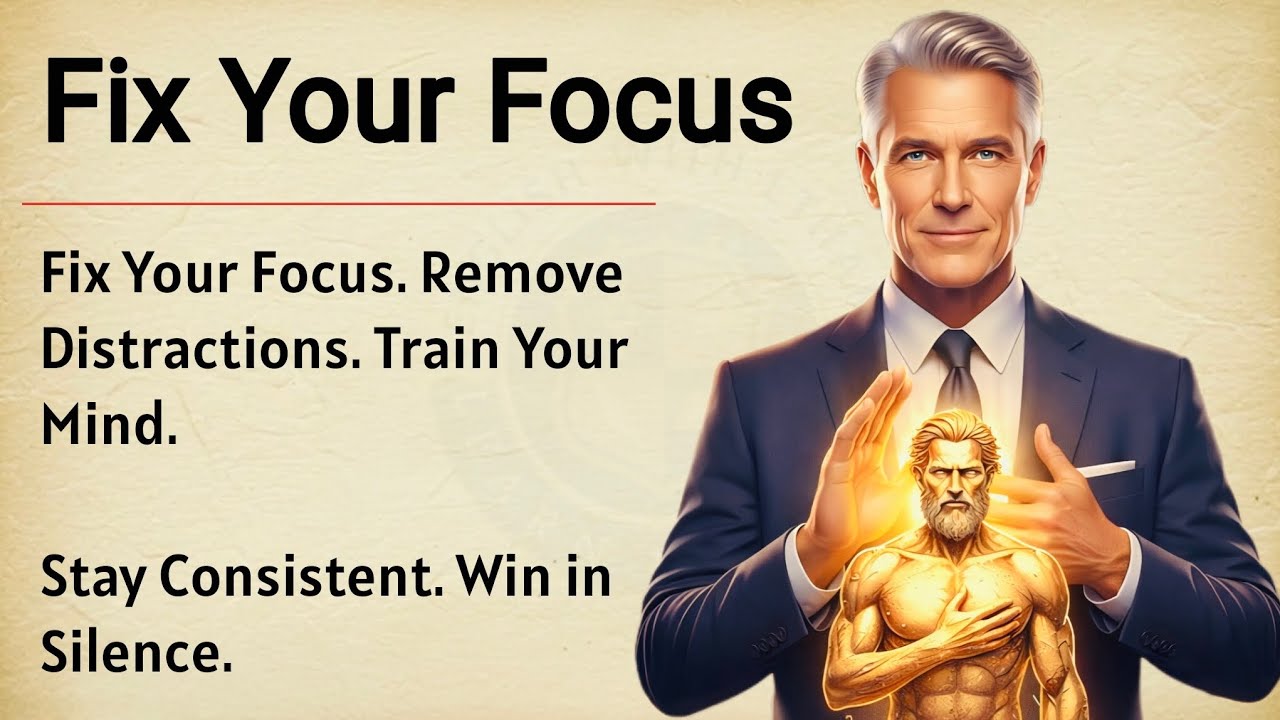 Fix Your Focus | Eliminate Distractions & Master Deep Work | Motivational Video 🔥 | Graded Reader ✅