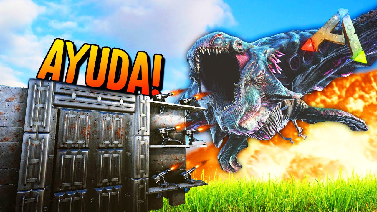 ARK - ¿CONSEGUIRÁ EL TITAN DESTRUIR NUESTRA BASE?😰😬 #18 - EL MURO 2 - Nexxuz