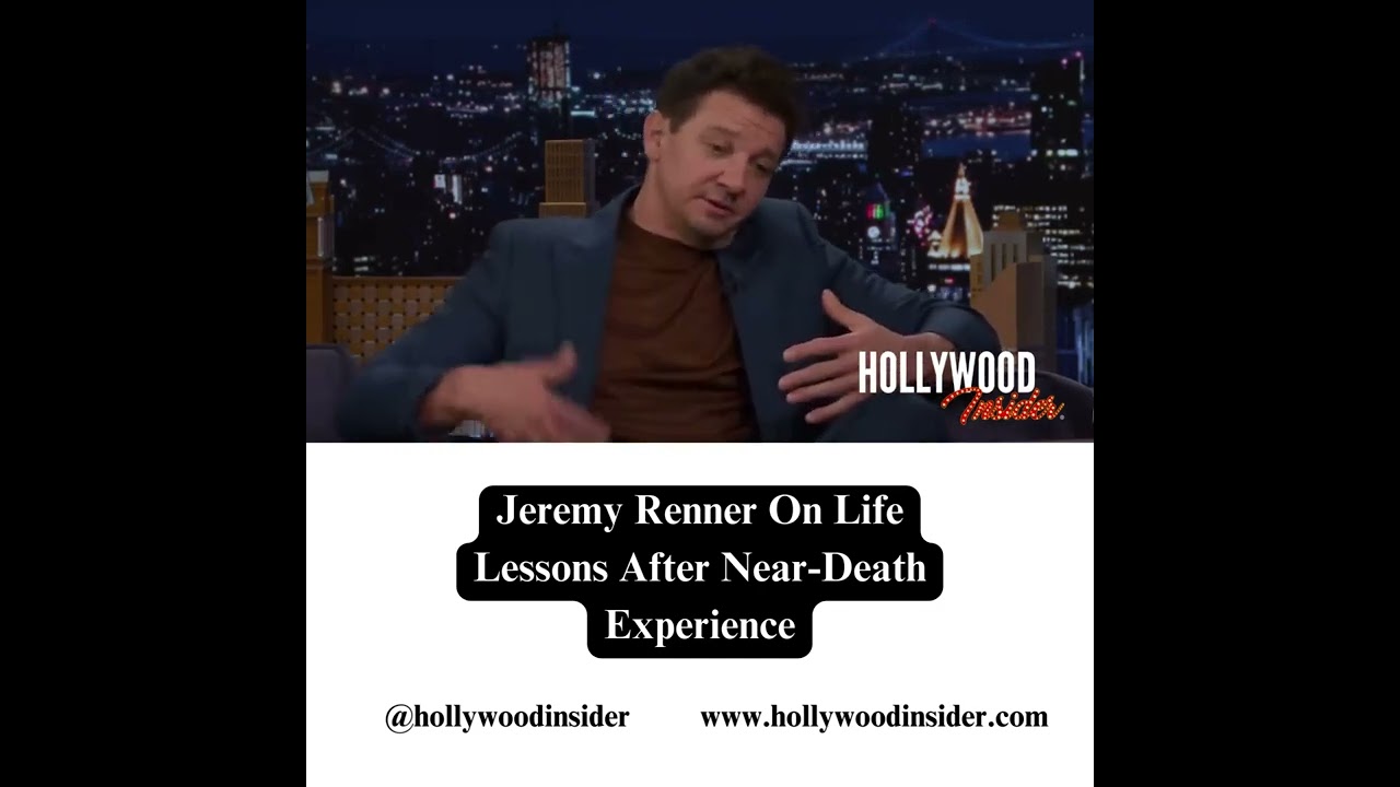 Jeremy Renner on Life Lessons From His Near-Death Experience | Video: @fallontonight