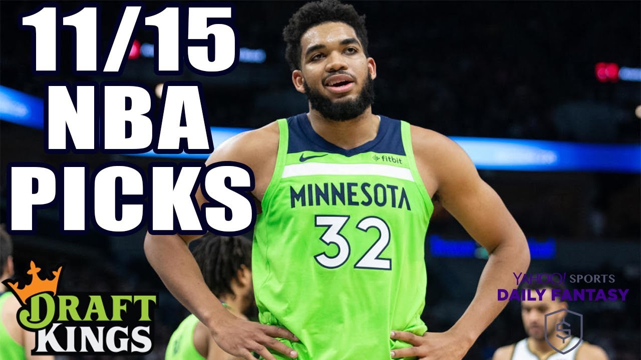 DRAFTKINGS & YAHOO NBA PICKS | FRIDAY 11/15/19 | NBA DFS PICKS