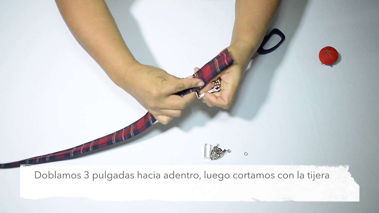CÓMO HACER UNA CORREA ESCOLAR