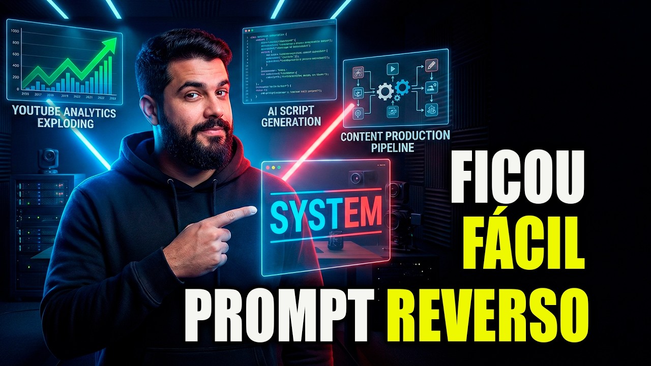 Prompt MESTRE - É dessa Forma que os GRANDES PRODUTORES estão Criando Conteúdo!