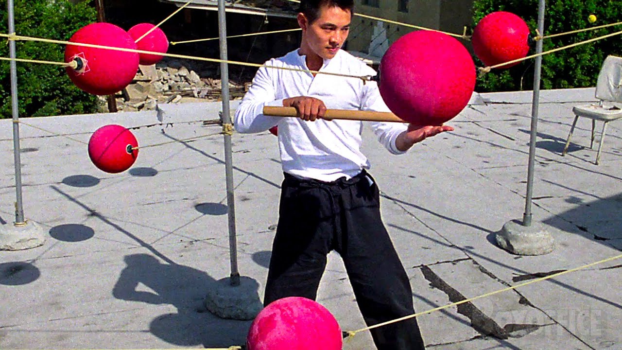 Jet Li's Big Red Balls Training | The Master | CLIP