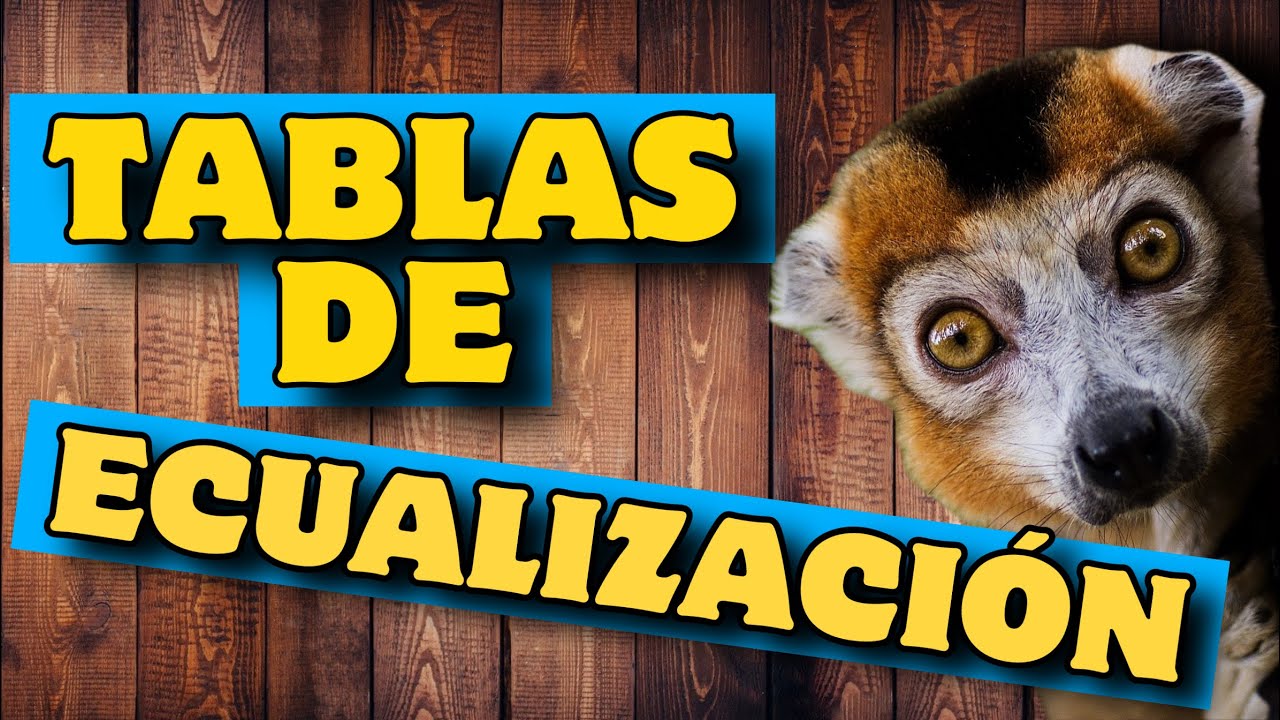 🔴 TABLAS de ECUALIZACIÓN para SABER MEJORAR CUALQUIER PISTA, TRACK, AUDO, SONIDO Mastering y mezca