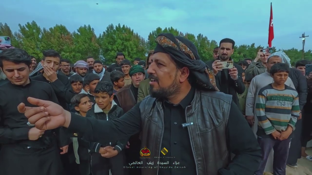 مشاركة مجموعة عشاق الحسين في فاتحة السيدة زينب العالمية في المشخاب